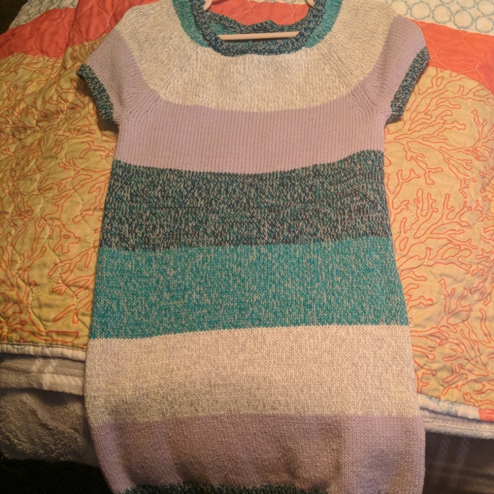 Little girls sweater dress in new condition